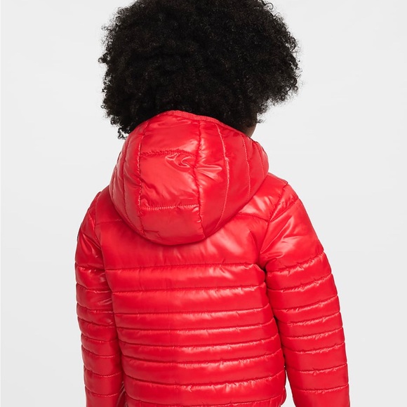 Toddler Filled Quilted Jacket Nike Size Small 4 and 5yrs - Picture 2 of 10